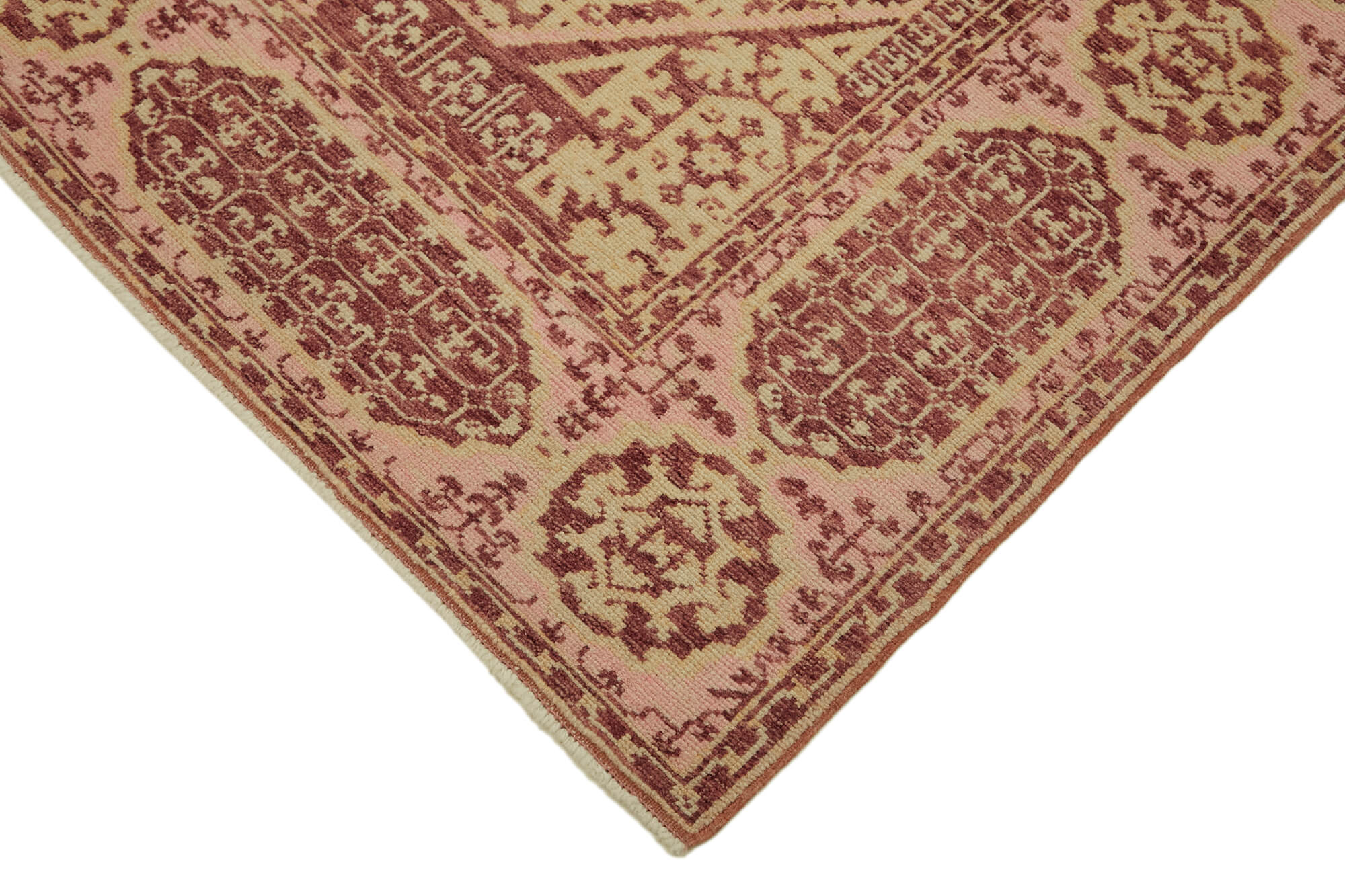 5 x 7 Red Oushak Rug - 7434