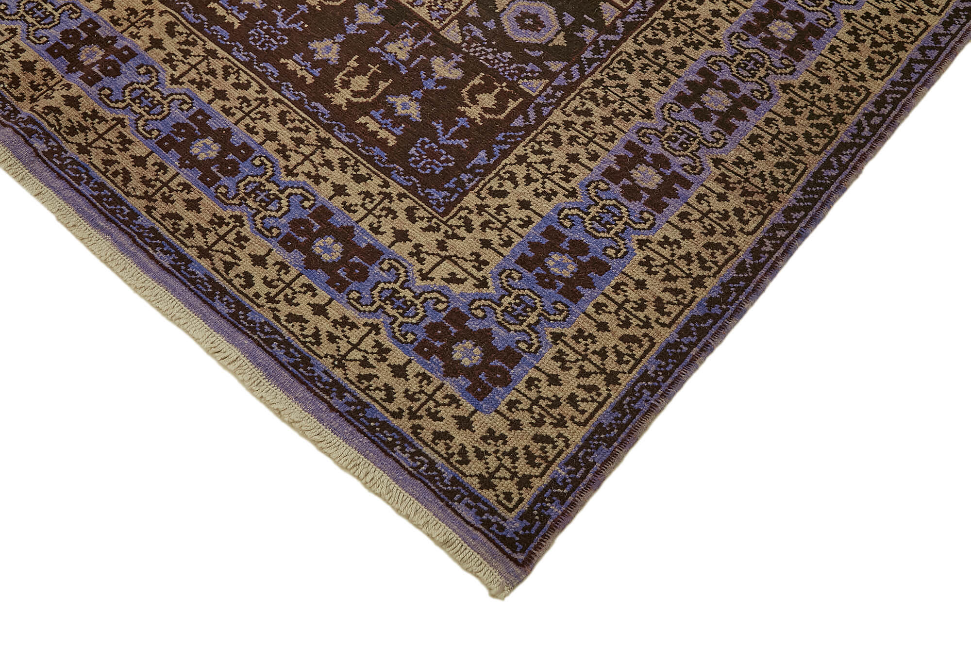 6 x 8 Purple Oushak Rug - 7438