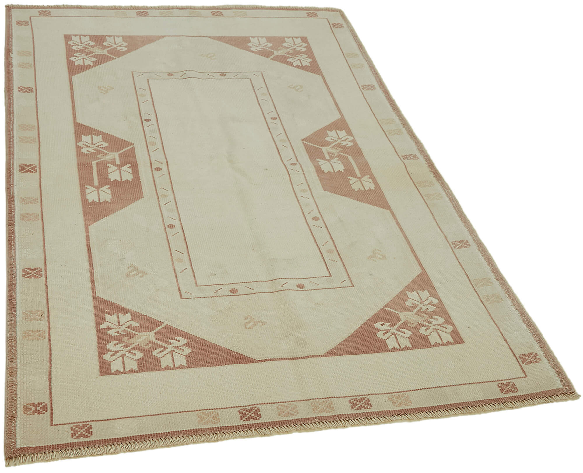 4 x 6 Beige Anatolian Rug - 7825