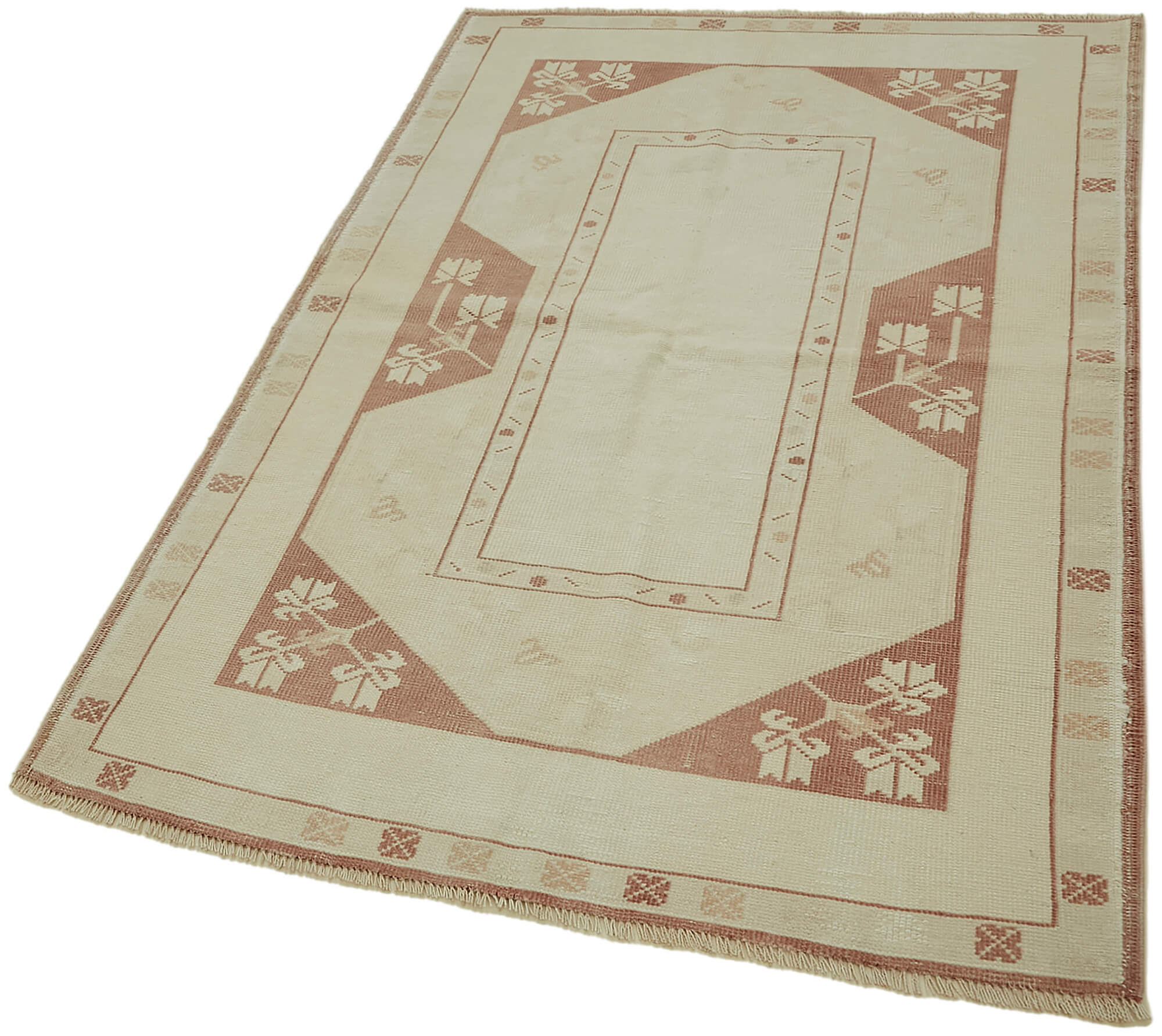 4 x 6 Beige Anatolian Rug - 7825