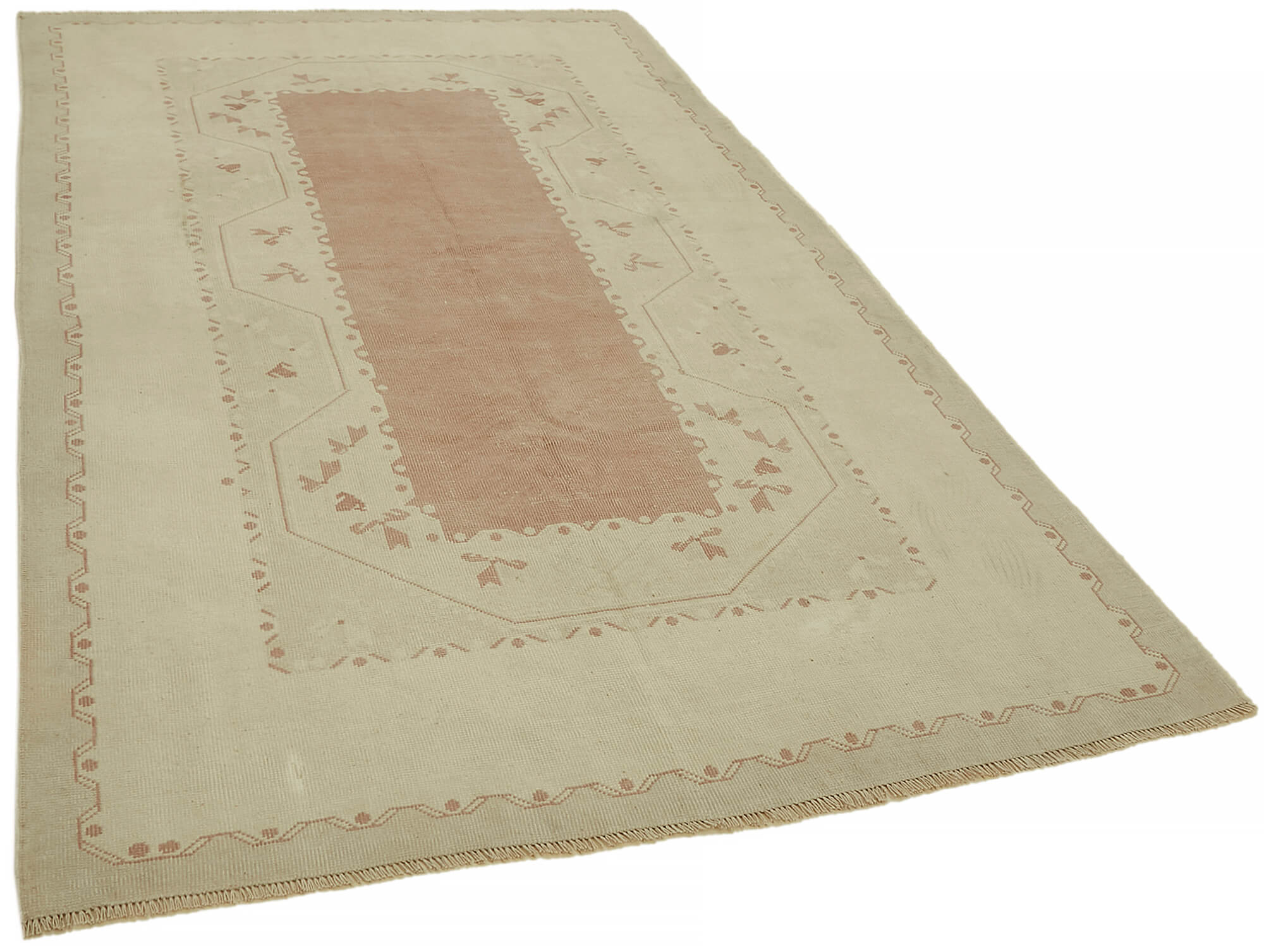 5 x 9 Beige Anatolian Rug - 7826