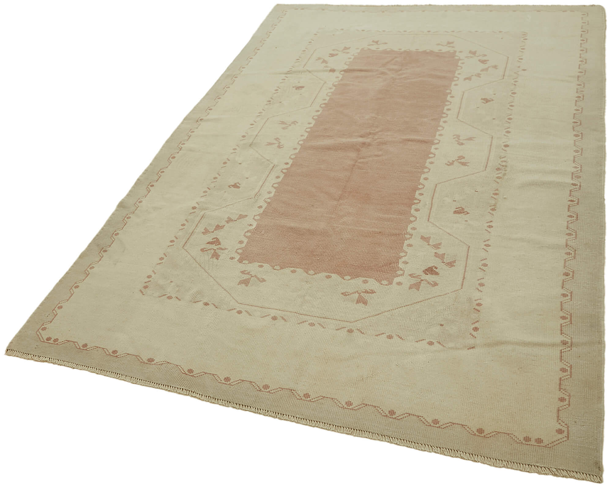 5 x 9 Beige Anatolian Rug - 7826