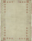 7 x 10 Beige Anatolian Rug - 7828