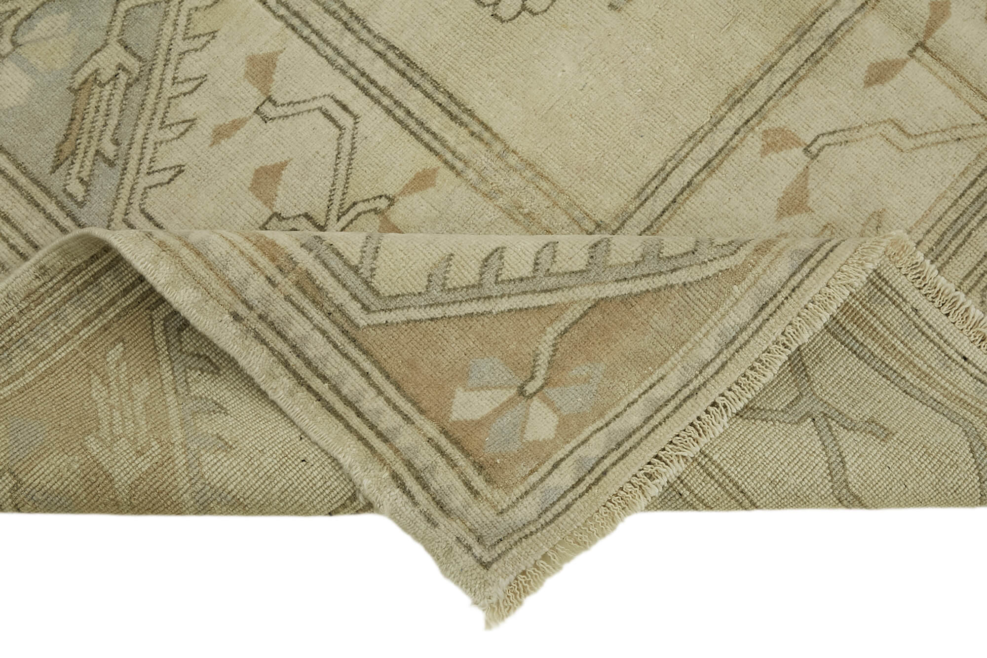 7 x 9 Beige Anatolian Rug - 7834