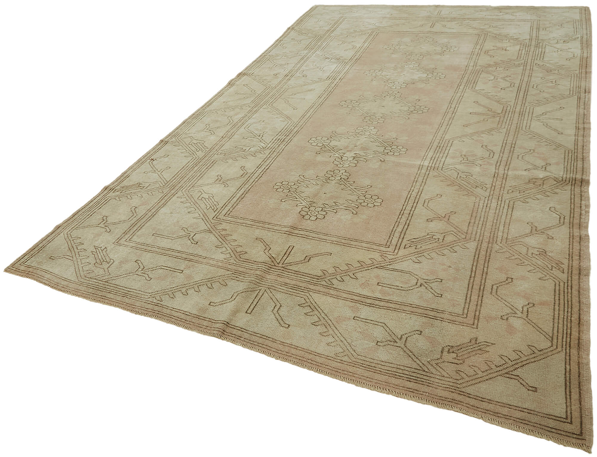 6 x 10 Beige Anatolian Rug - 7838